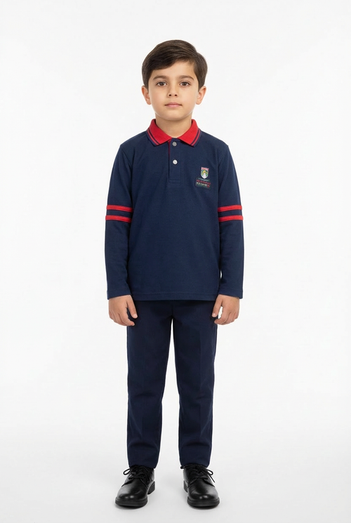 Official Educators School Boys Pre-School Polo Shirt - Premium Uniform